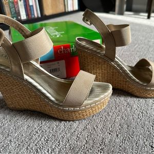Charles by Charles David Tapia wedge in camel